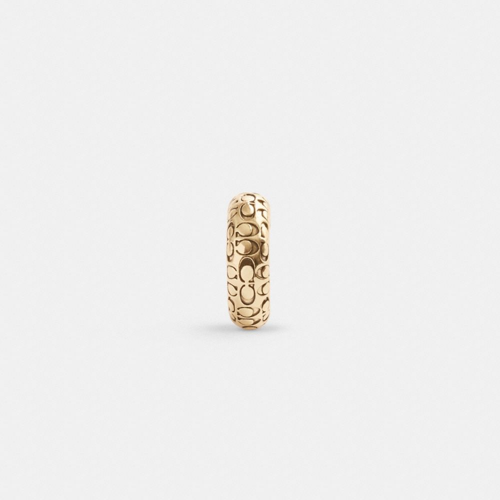 Coach Quilted Signature Ear Cuff Douradas | COH866173