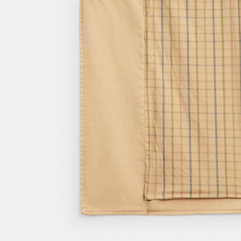 Coach Regenerative Cotton Balmacaan Luz Caqui | COH865939
