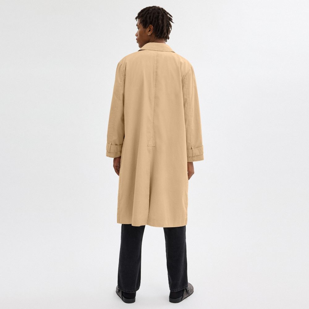 Coach Regenerative Cotton Balmacaan Luz Caqui | COH865939