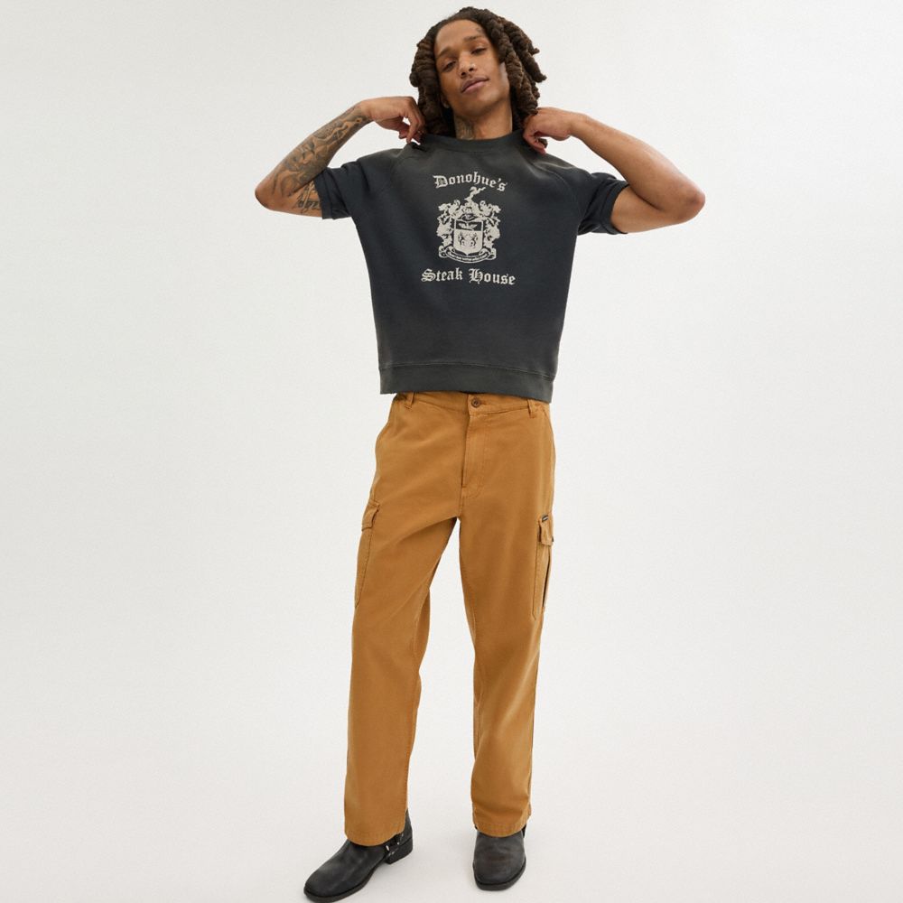 Coach Regenerative Cotton Pants Marrom | COH866951