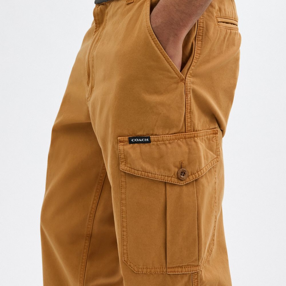 Coach Regenerative Cotton Pants Marrom | COH866951
