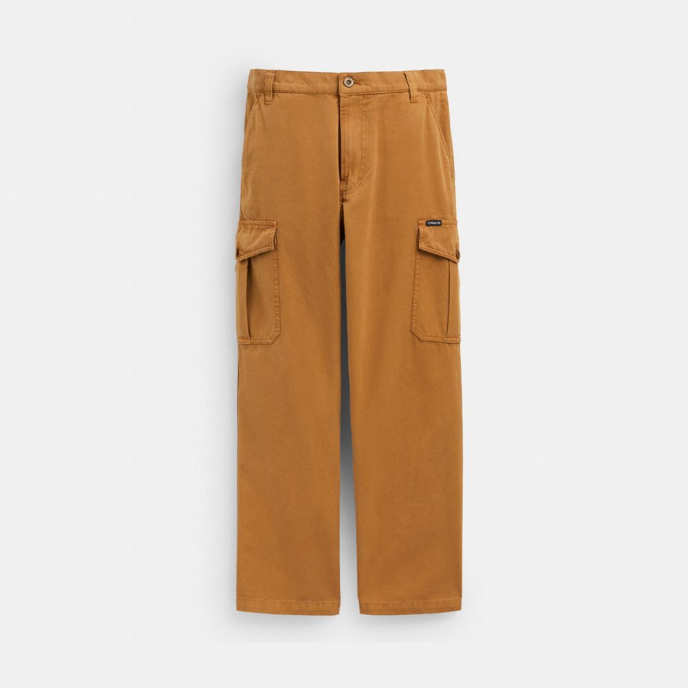 Coach Regenerative Cotton Pants Marrom | COH866951