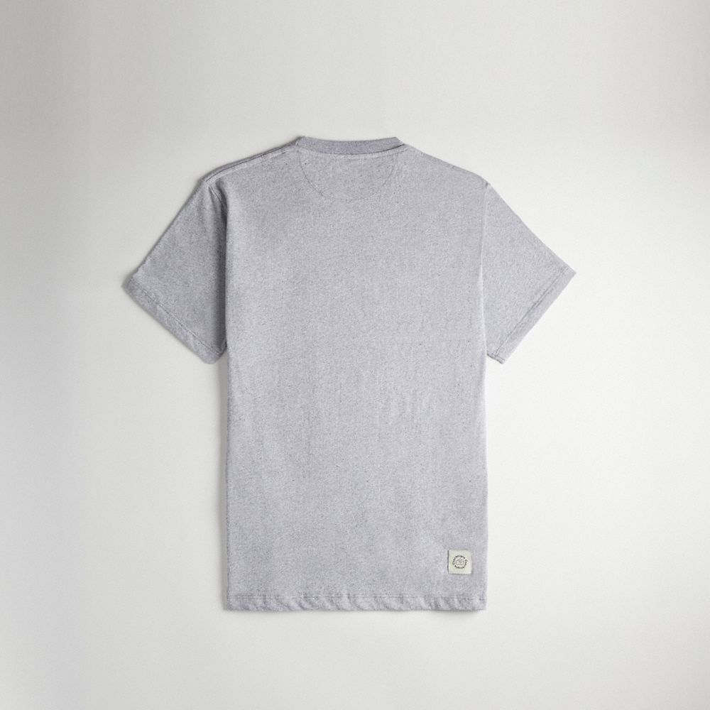 Coach Relaxed T Shirt: Flower Pot Cinzentas Multicoloridas | COH866911