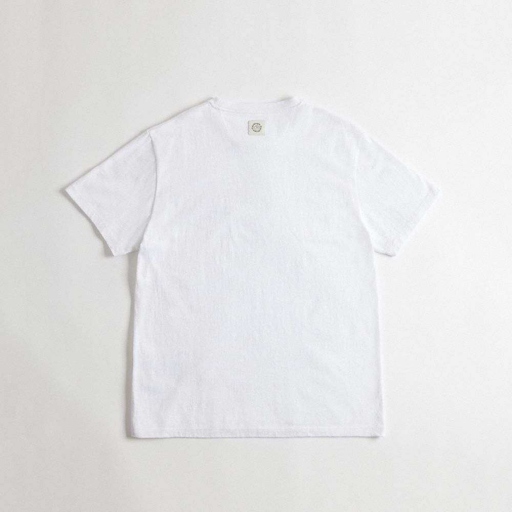 Coach Relaxed T Shirt In 97% Recycled Cotton: Flower Watcher Branco | COH865967