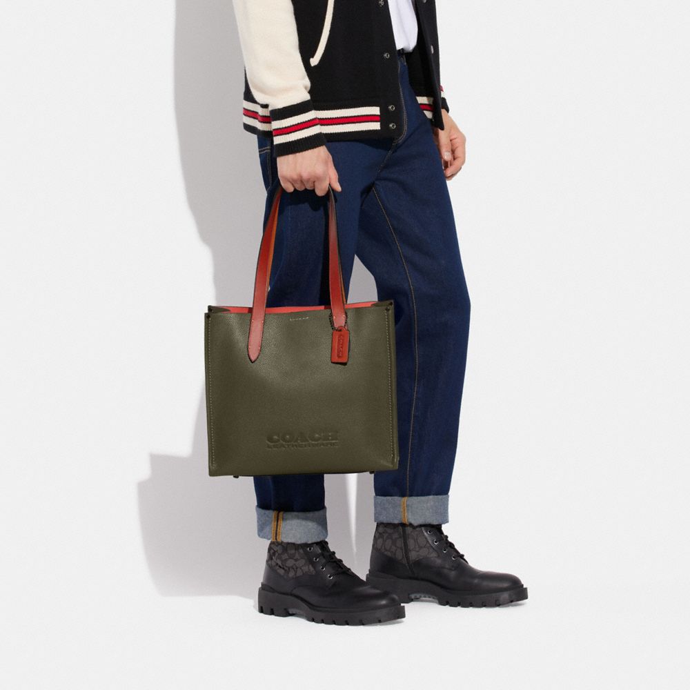 Coach Relay Tote Bag 34 Verdes | COH866524