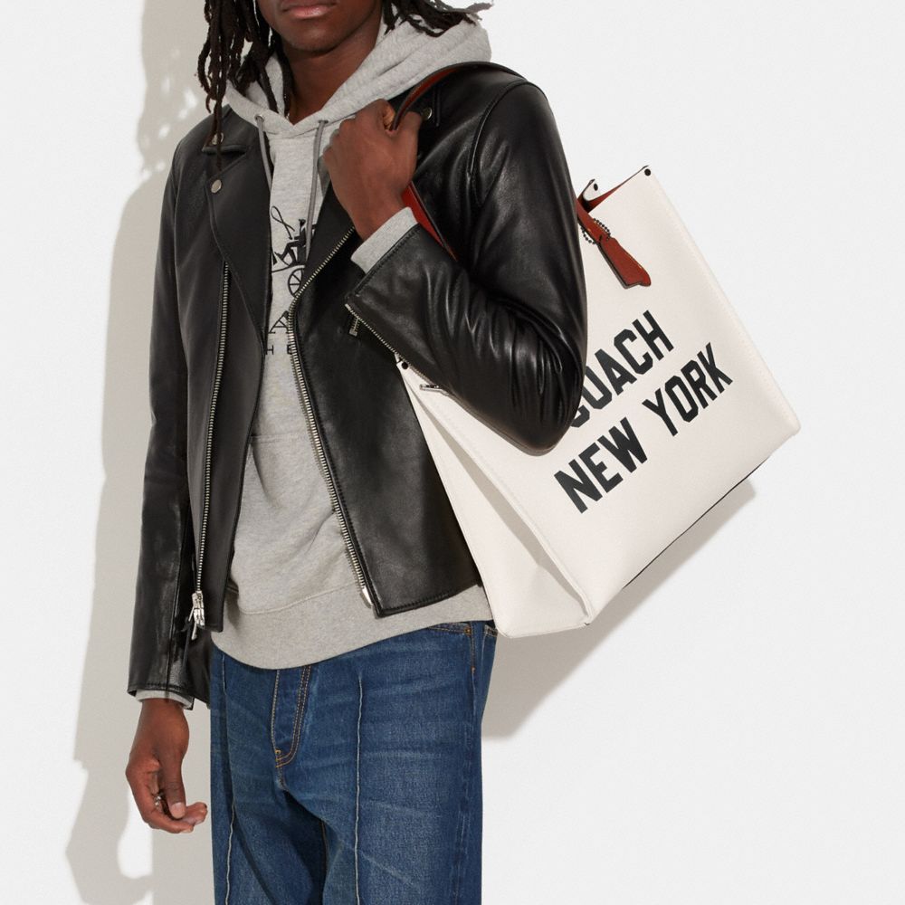 Coach Relay Tote Bag With Graphic Multicoloridas | COH866527