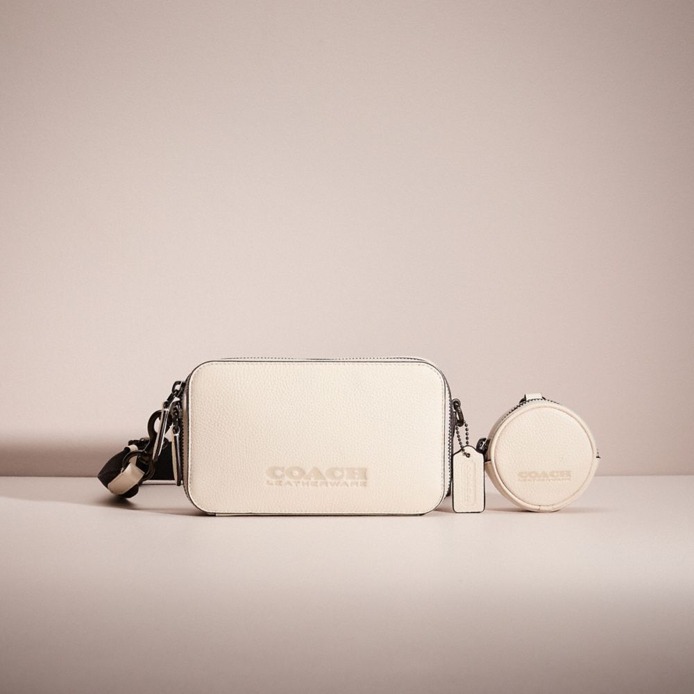 Coach Restored Charter Slim Crossbody Branco | COH866570