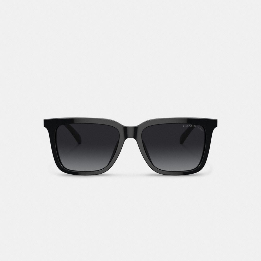 Coach Retro Square Sunglasses Pretas | COH867088