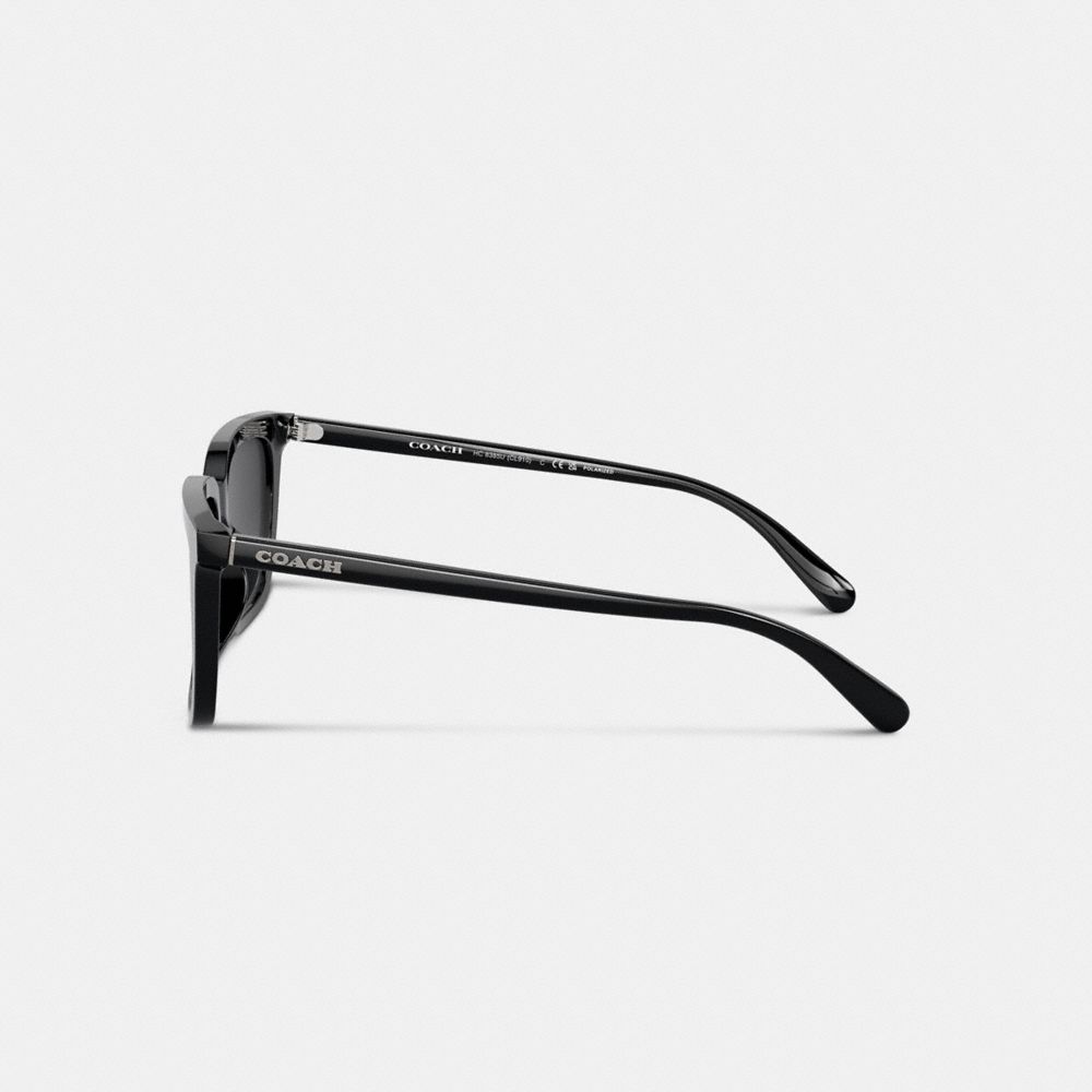 Coach Retro Square Sunglasses Pretas | COH867088