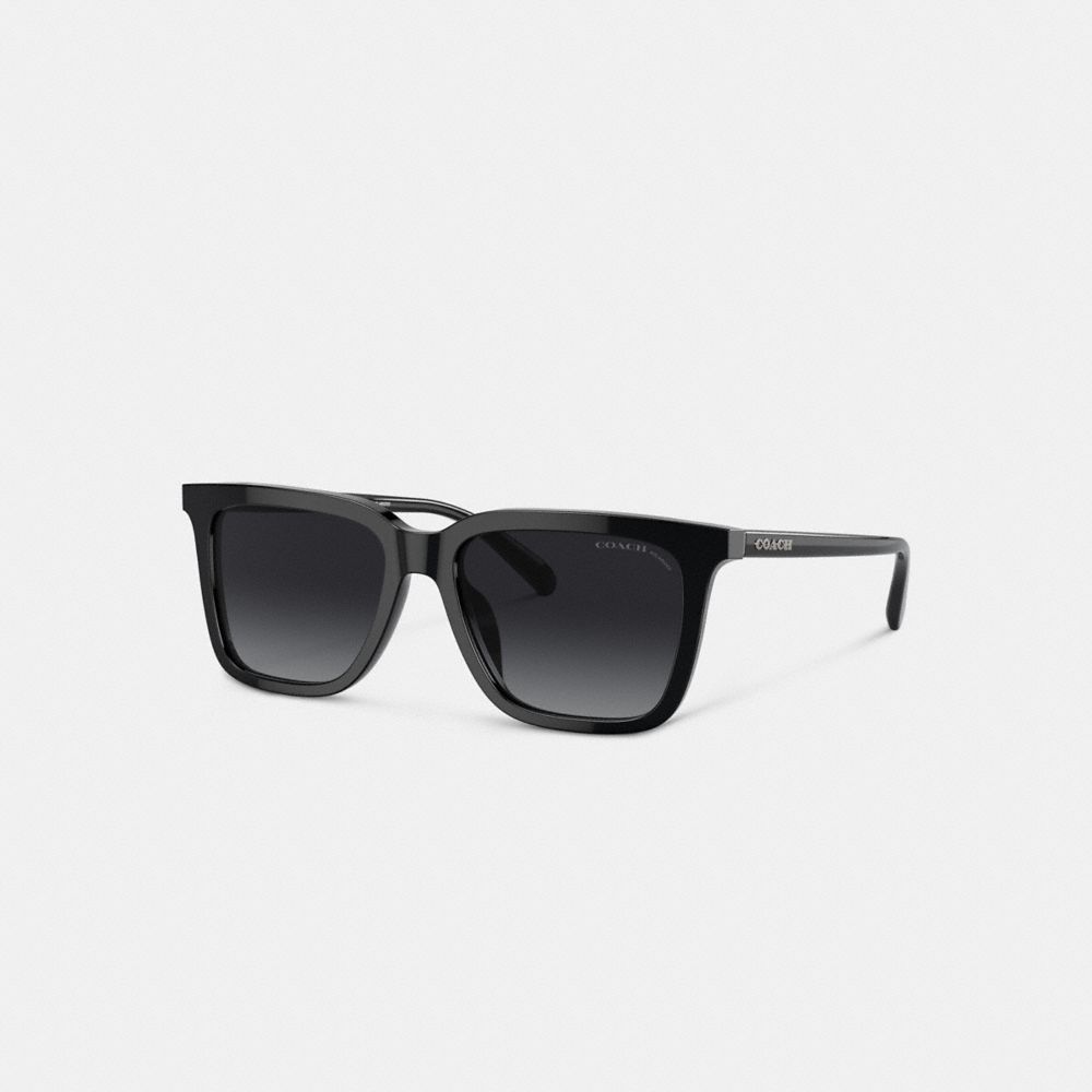 Coach Retro Square Sunglasses Pretas | COH867088