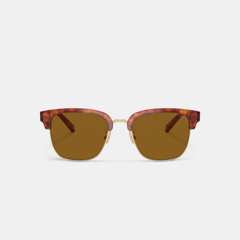 Coach Retro Sunglasses Marrom | COH867079
