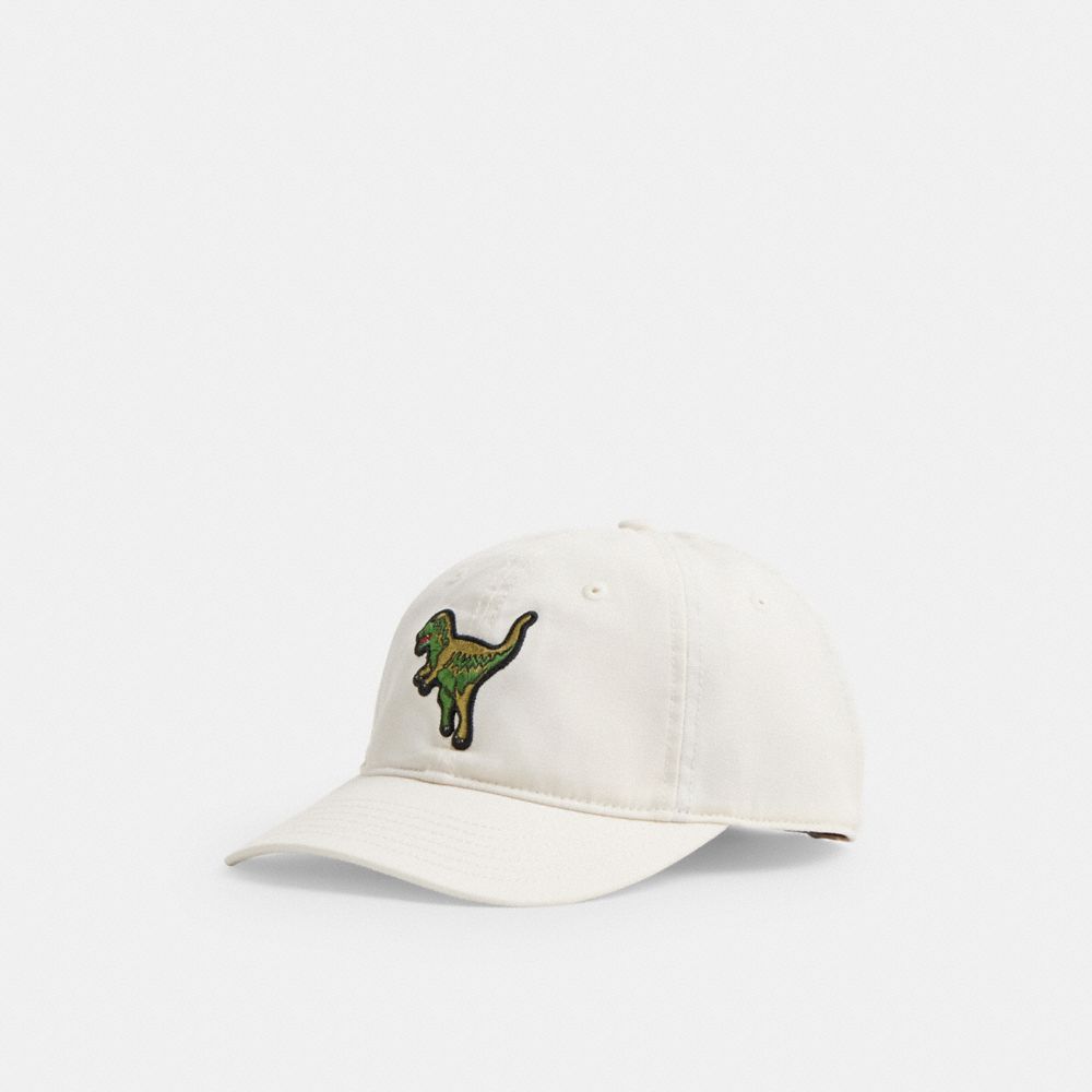Coach Rexy Patch Baseball Hat Branco | COH867043