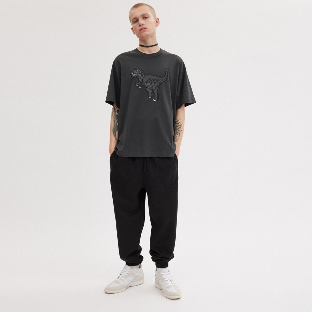 Coach Rexy T Shirt Pretas | COH865975