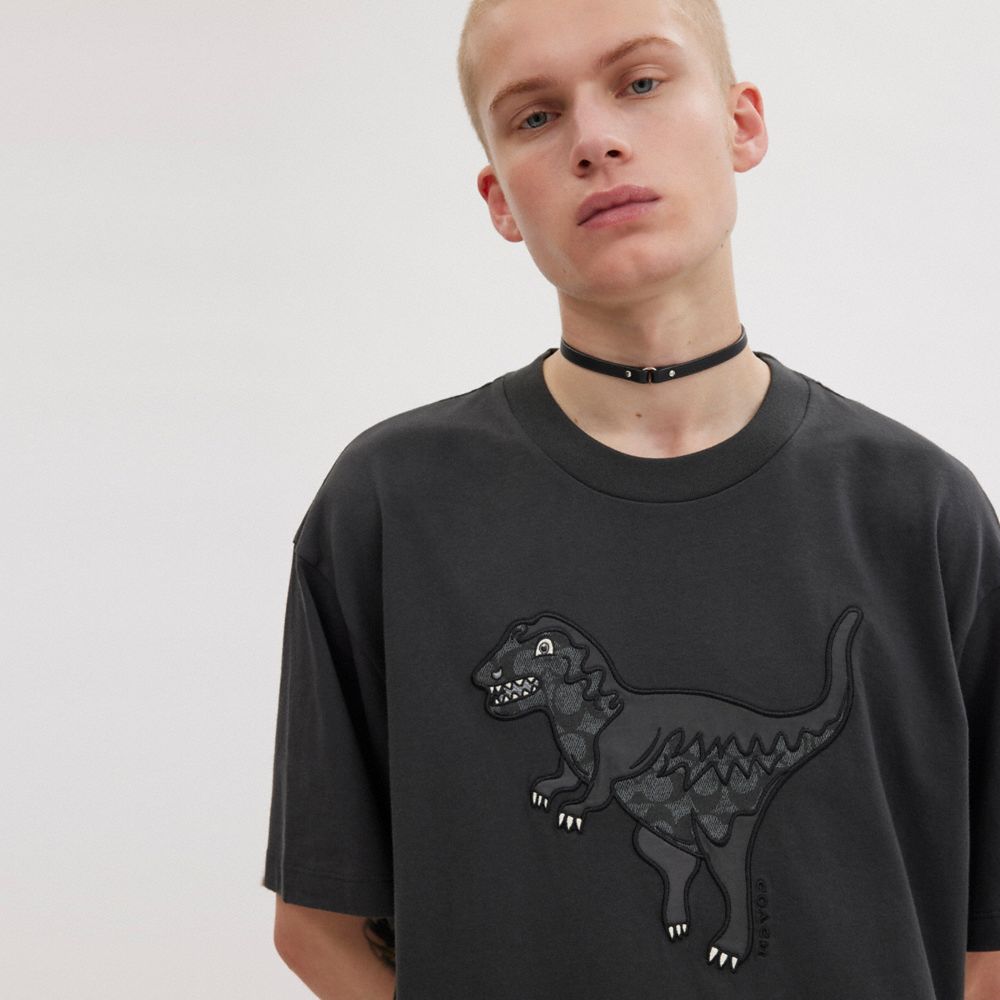 Coach Rexy T Shirt Pretas | COH865975