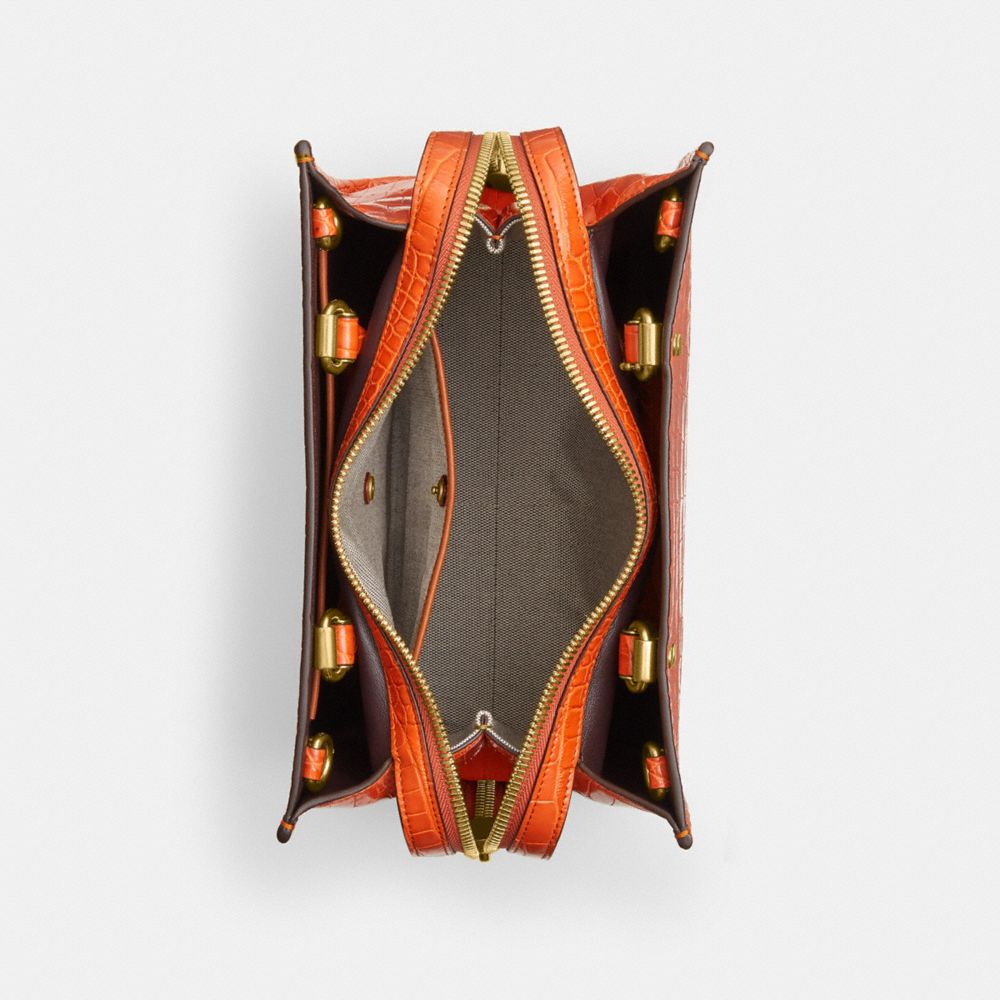 Coach Rogue Bag 25 In Alligator Laranja | COH865120