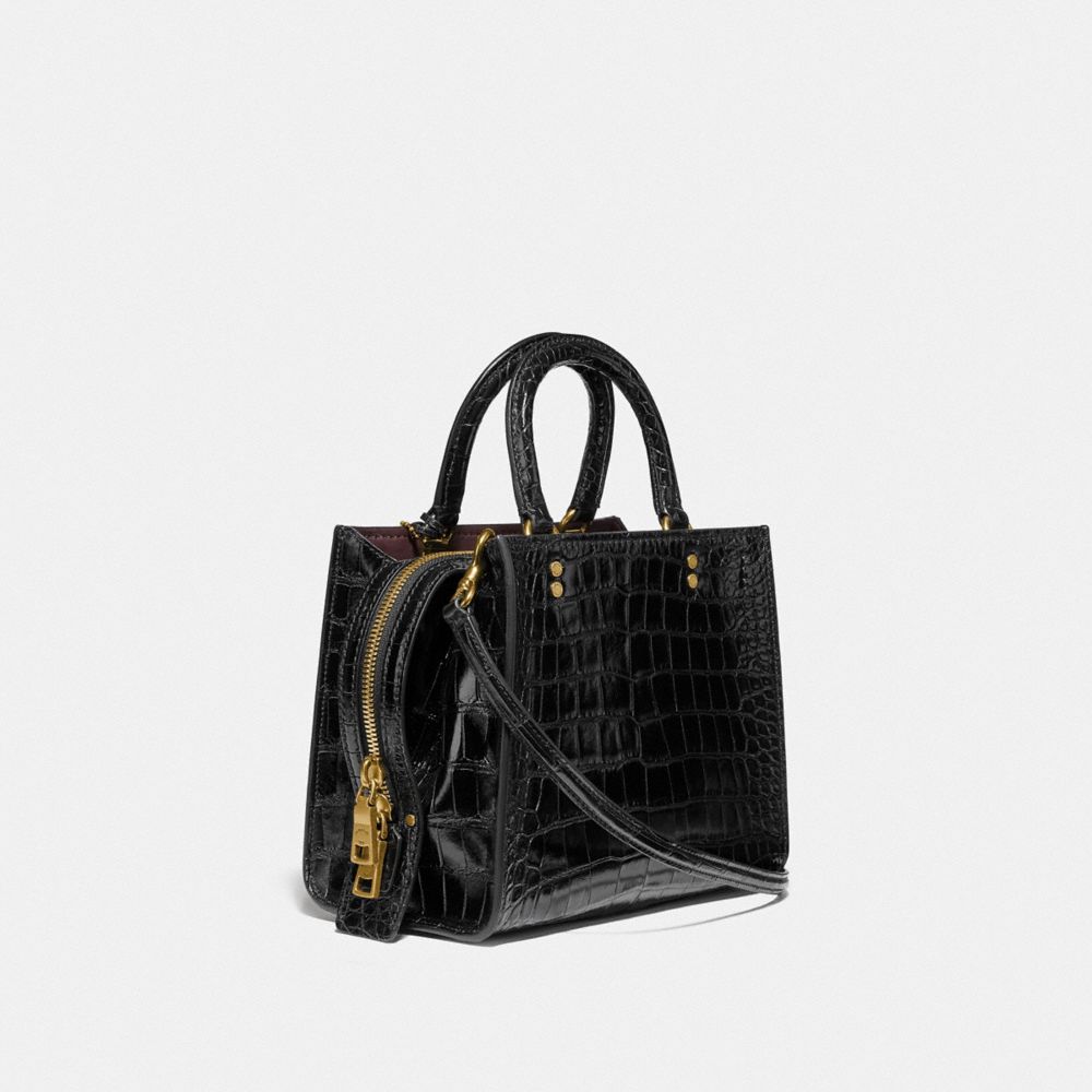 Coach Rogue Bag 25 In Alligator Pretas | COH864864