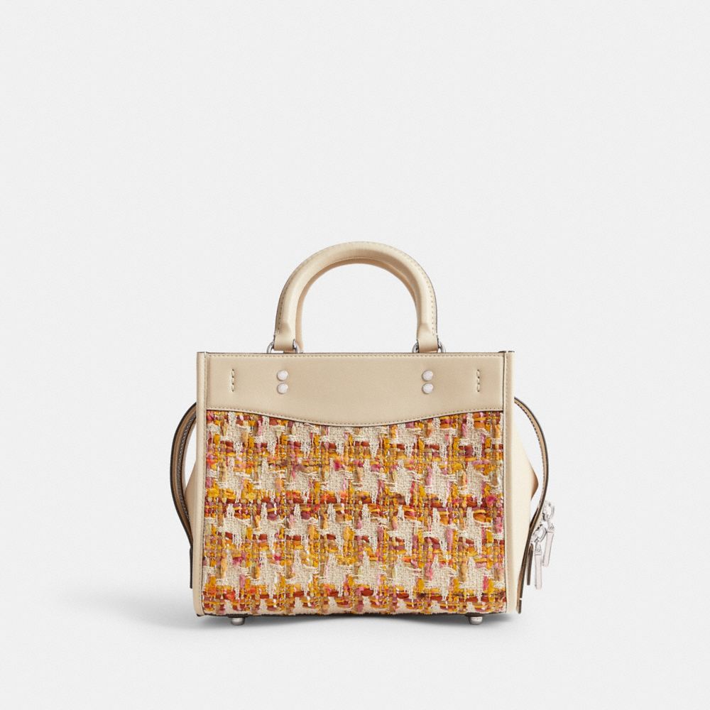 Coach Rogue Bag 25 In Tweed Prateadas Multicoloridas | COH865177