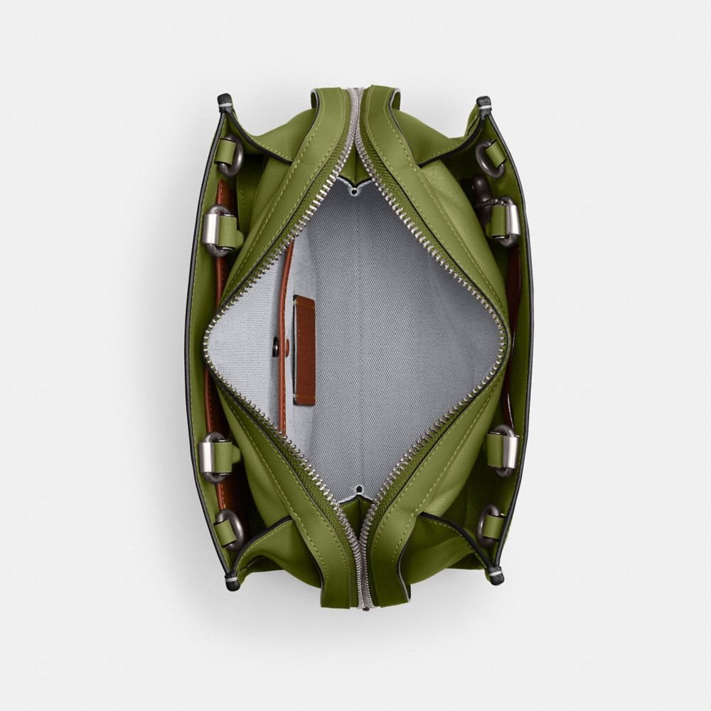 Coach Rogue Bag 25 Prateadas Luz Verdes | COH865139