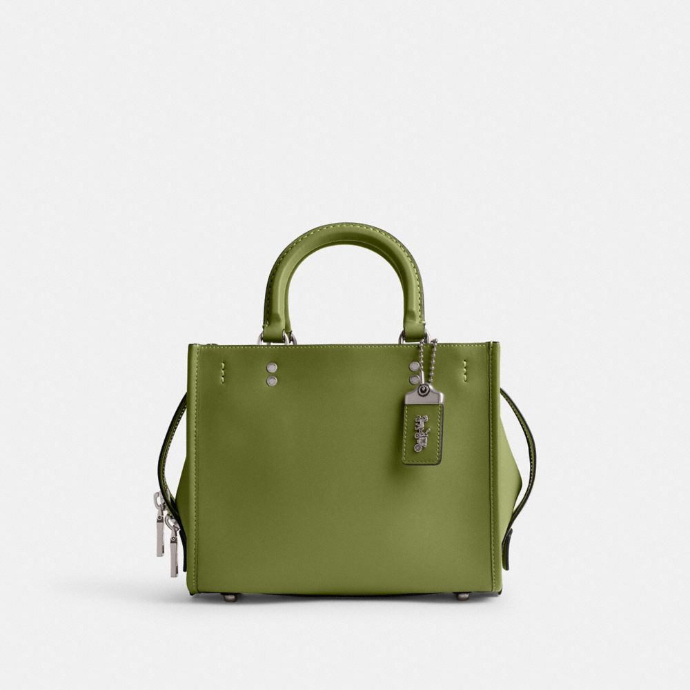 Coach Rogue Bag 25 Prateadas Luz Verdes | COH865139