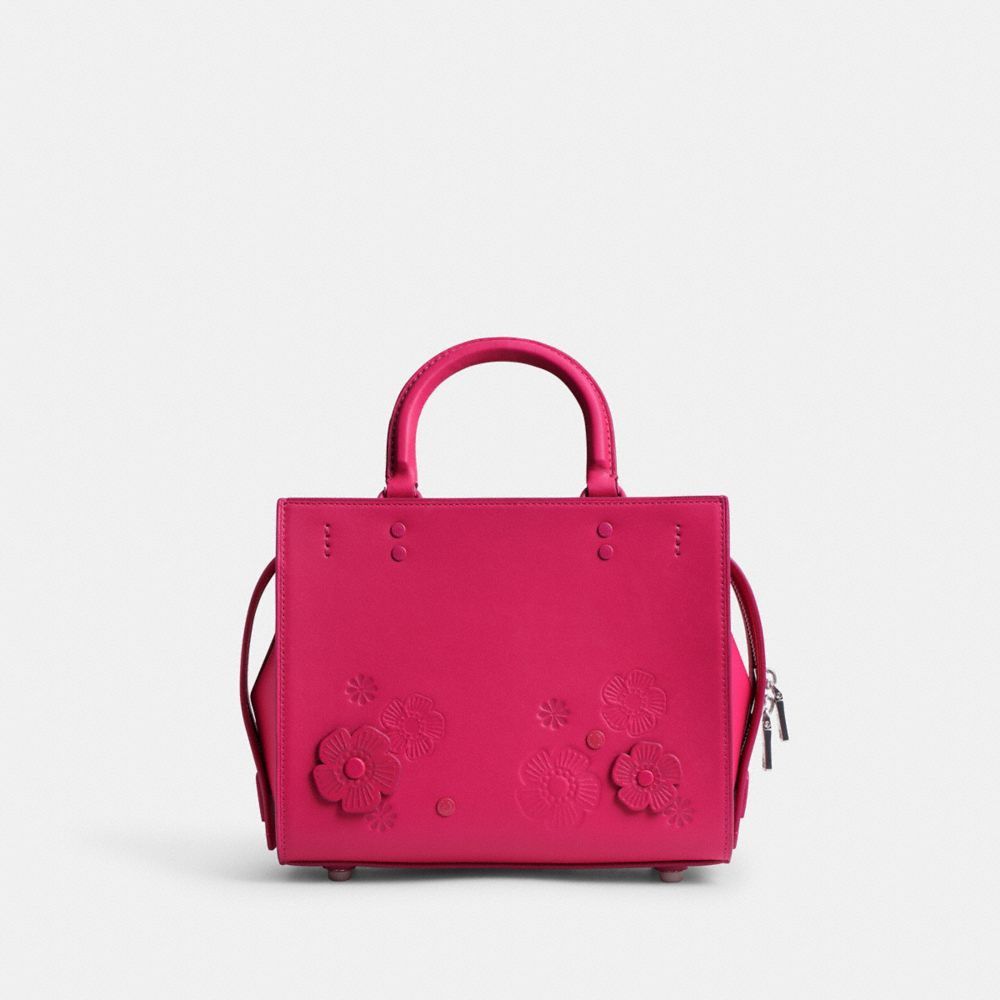 Coach Rogue Bag 25 With Tea Rose Prateadas | COH865180