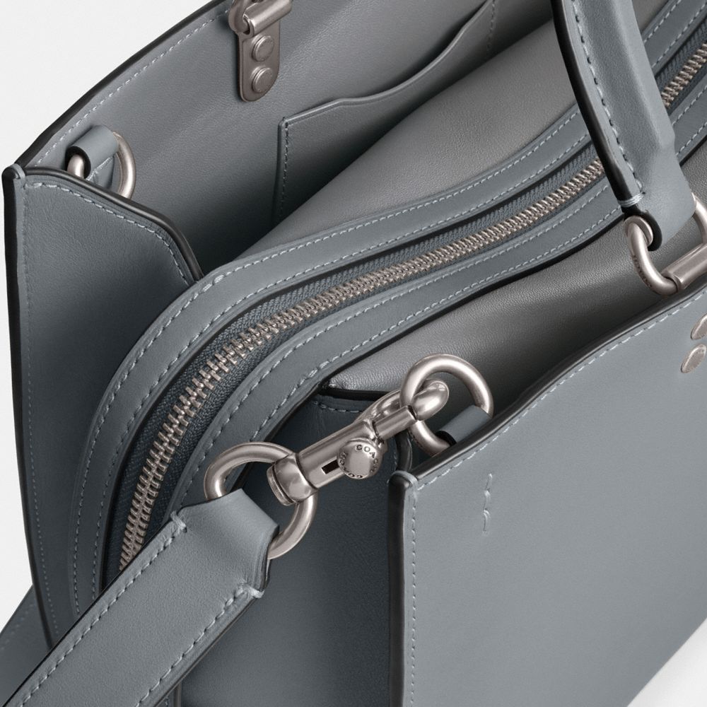 Coach Rogue Bag Prateadas Cinzentas Azuis | COH865119