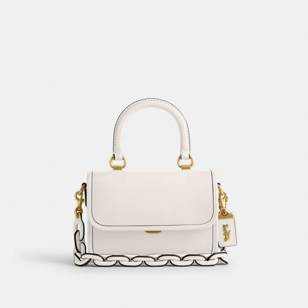 Coach Rogue Top Handle Bag Branco | COH864907