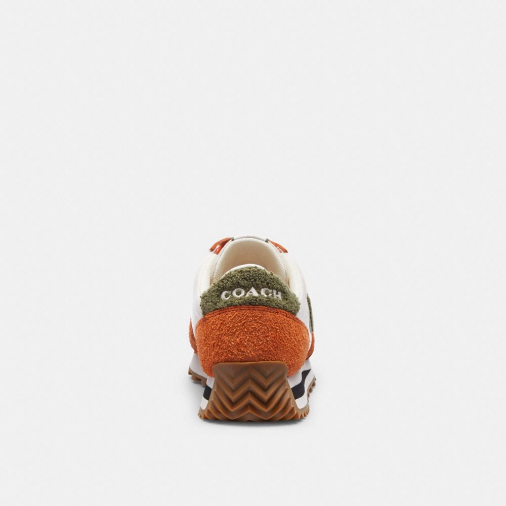 Coach Runner Sneaker Marrom Laranja | COH866783