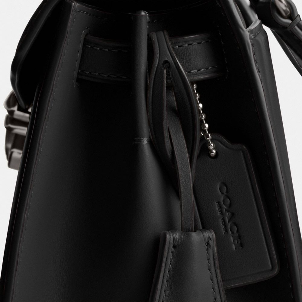 Coach Sammy Top Handle Bag 21 Azuis Cinzentas Pretas | COH865266
