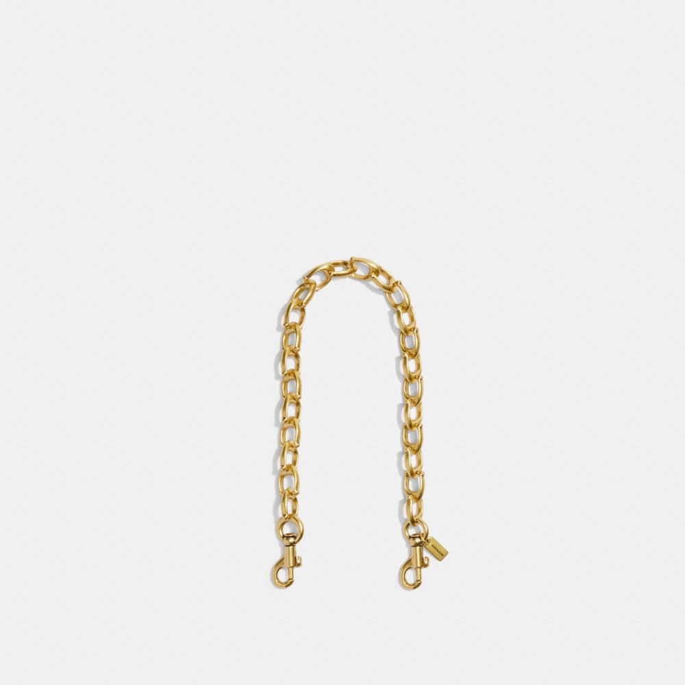 Coach Signature Link Chain Strap Douradas | COH866463