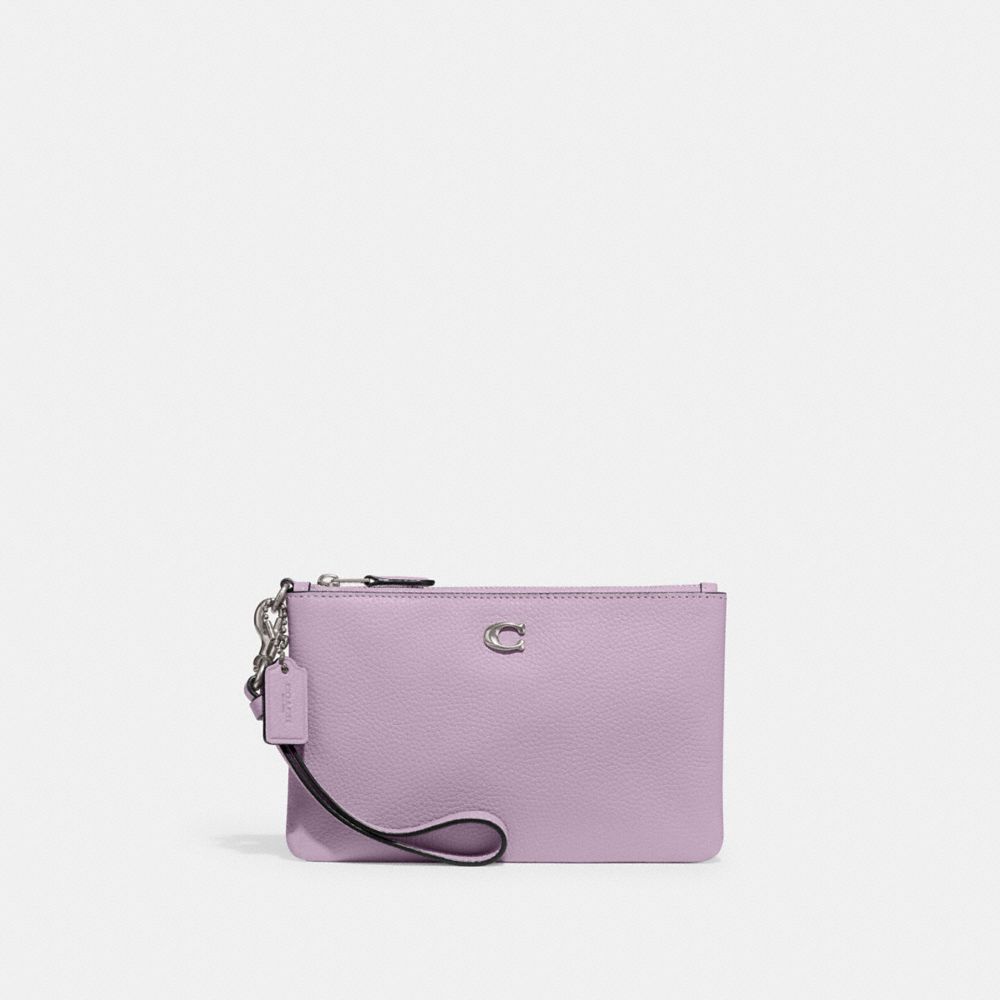 Coach Small Wristlet Prateadas Roxo | COH865622
