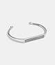 Coach Sterling Silver Signature Id Cuff Prateadas | COH867018