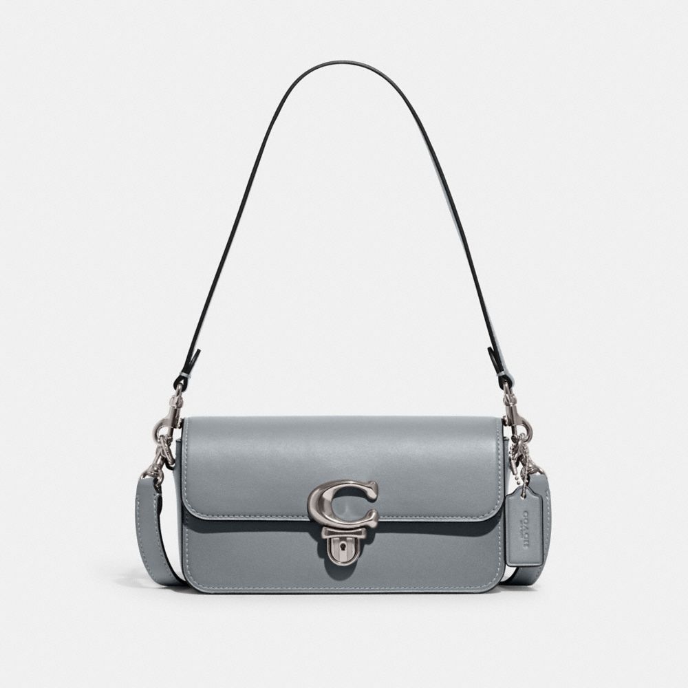 Coach Studio Baguette Bag Prateadas Cinzentas Azuis | COH865246