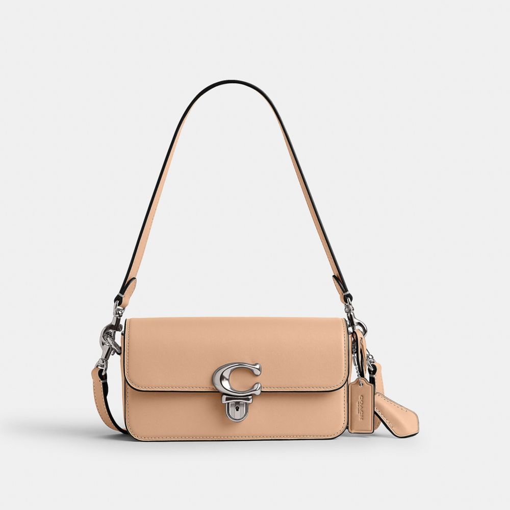 Coach Studio Baguette Bag Prateadas | COH865212