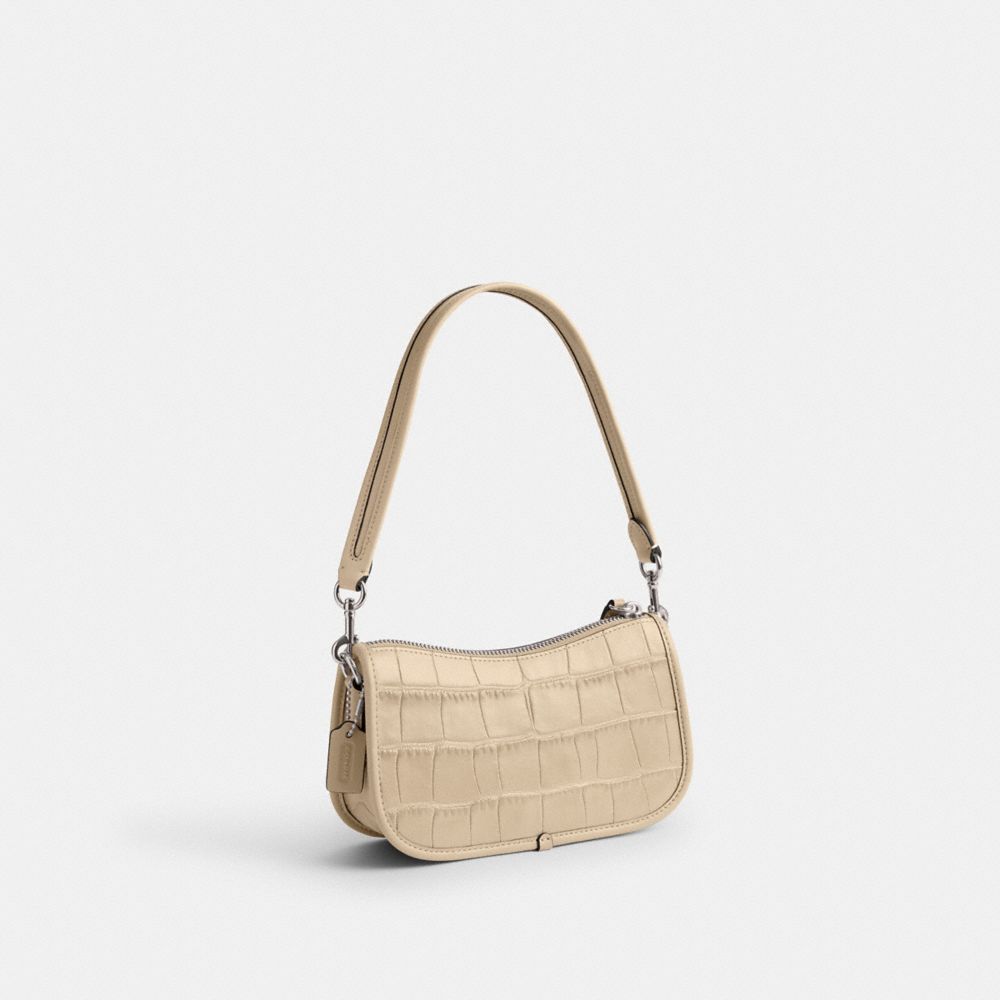 Coach Swinger Bag 20 Prateadas Branco | COH864744