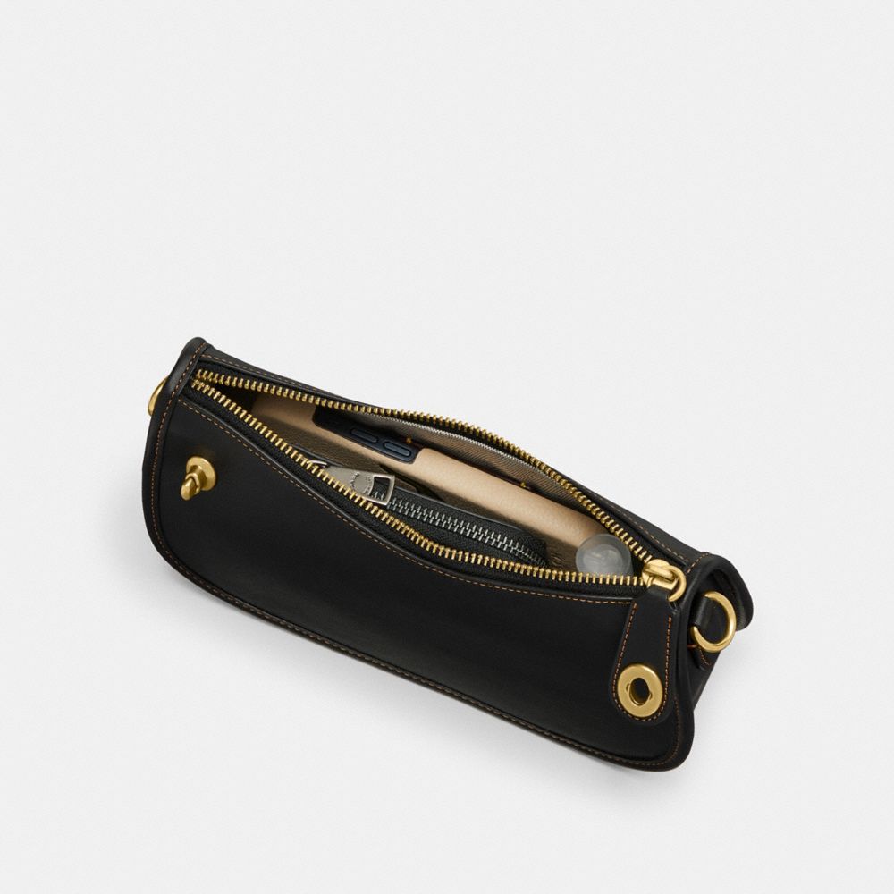 Coach Swinger Bag Pretas | COH865316