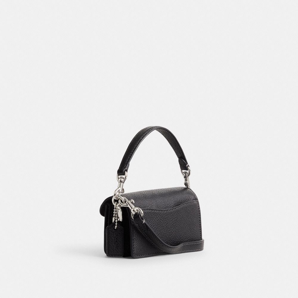 Coach Tabby Bag 12 Prateadas Pretas | COH865286