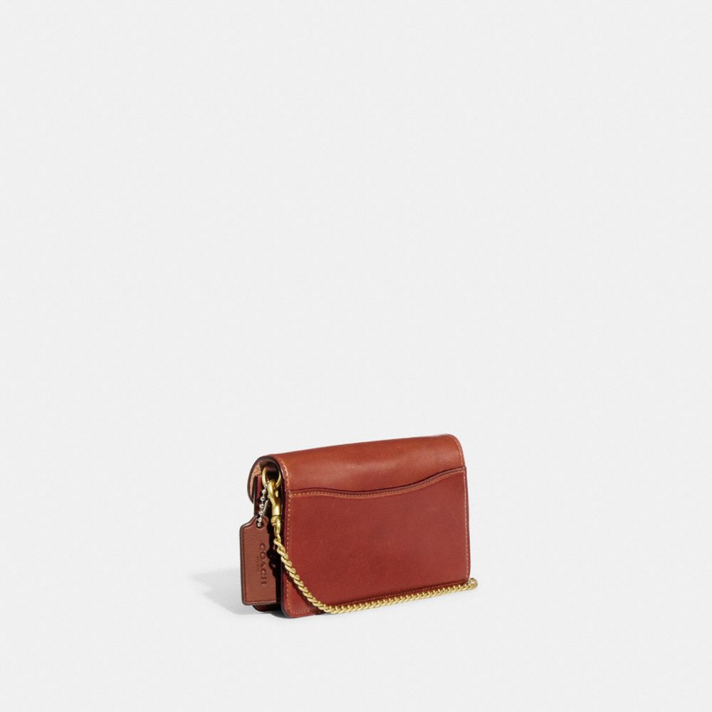 Coach Tabby Crossbody Wristlet In Signature Canvas Marrom Vermelhas | COH865639