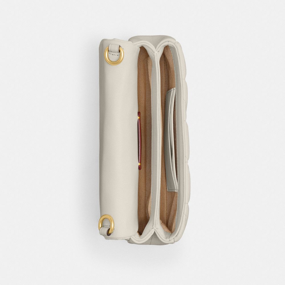 Coach Tabby Crossbody Wristlet With Pillow Quilting Branco | COH865632