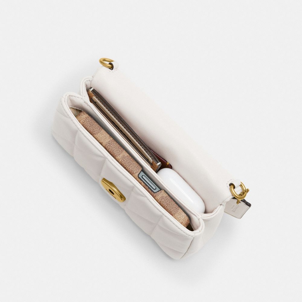 Coach Tabby Crossbody Wristlet With Pillow Quilting Branco | COH865632