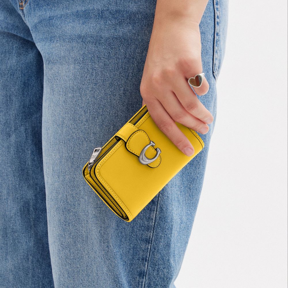 Coach Tabby Medium Wallet Prateadas | COH865484