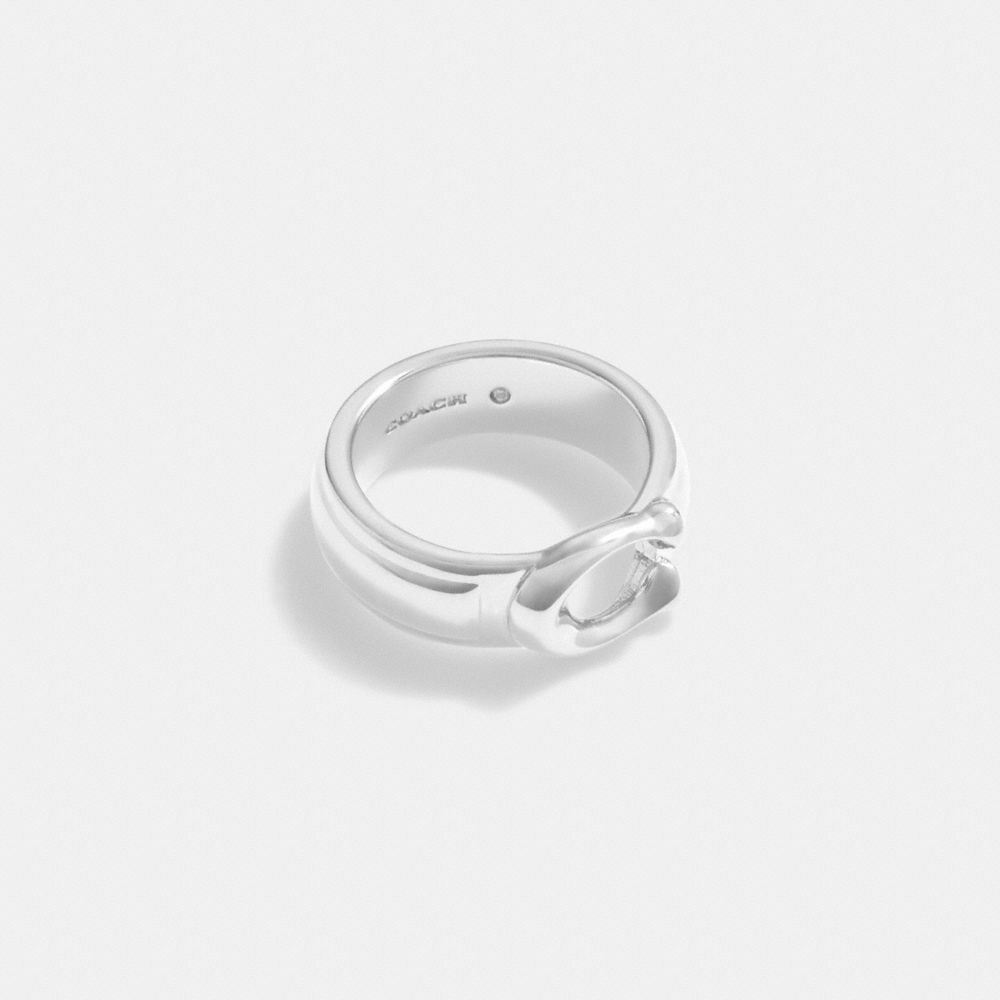 Coach Tabby Ring Prateadas | COH866149