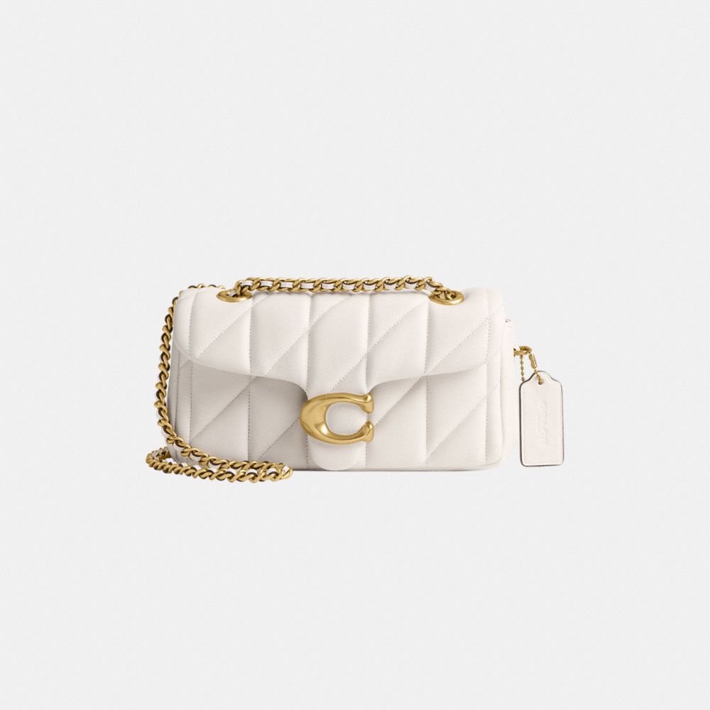 Coach Tabby Shoulder Bag 20 With Quilting Branco | COH864859