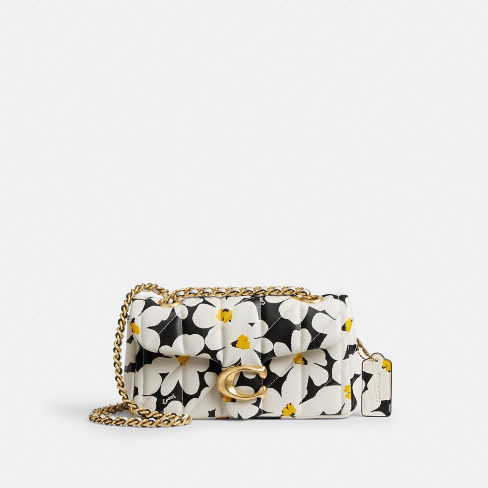 Coach Tabby Shoulder Bag 20 With Quilting And Floral Print Multicoloridas | COH864865