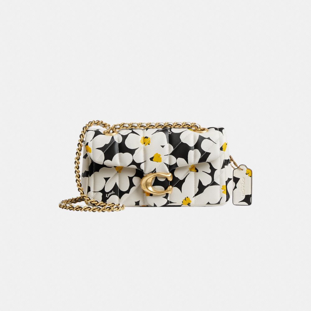Coach Tabby Shoulder Bag 20 With Quilting And Floral Print Multicoloridas | COH864865