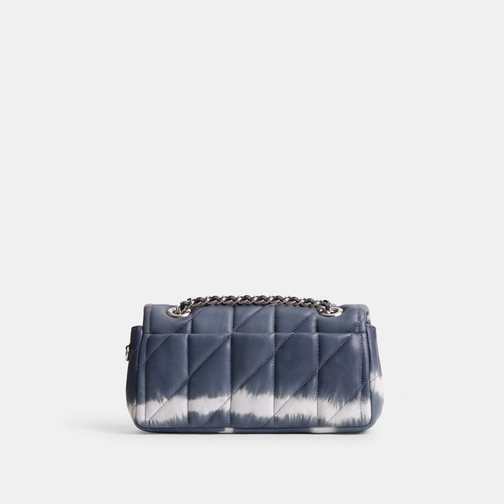 Coach Tabby Shoulder Bag 20 With Quilting And Tie Dye Prateadas Azul Marinho Multicoloridas | COH864902