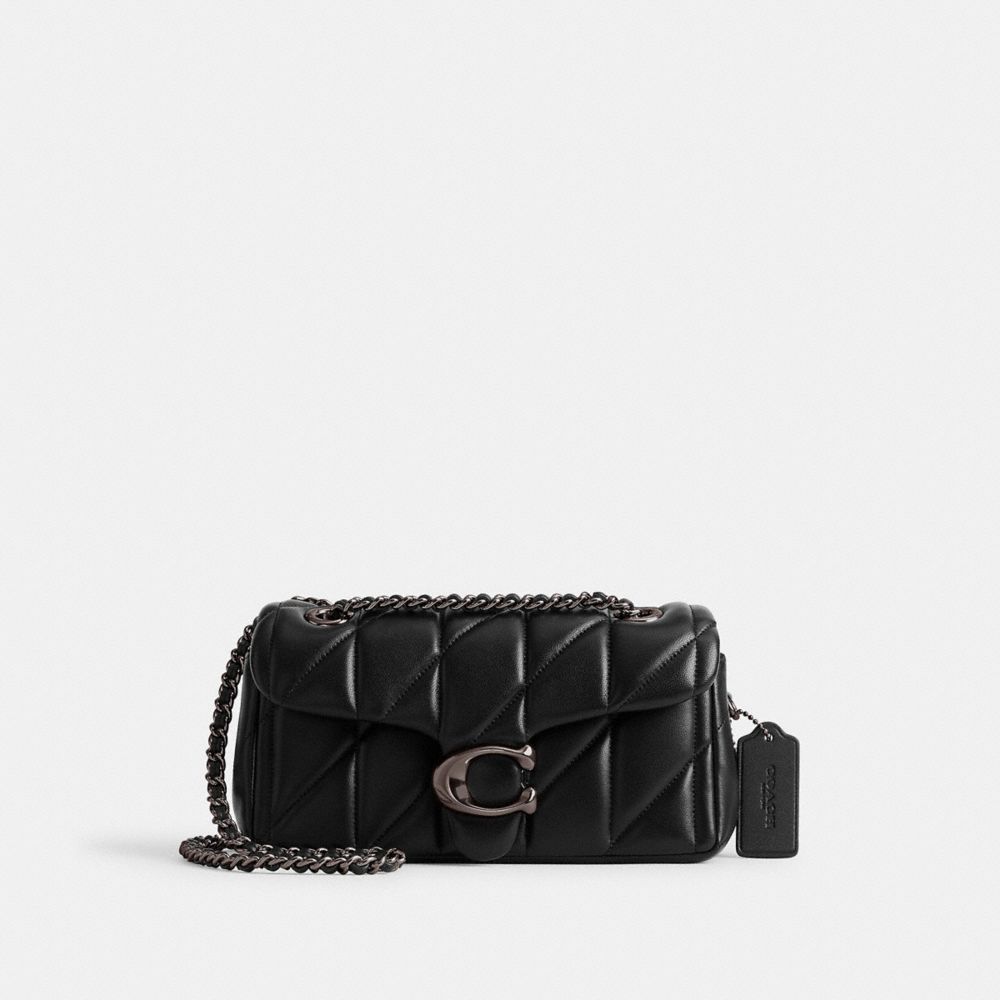 Coach Tabby Shoulder Bag 20 With Quilting Azuis Cinzentas Pretas | COH864998