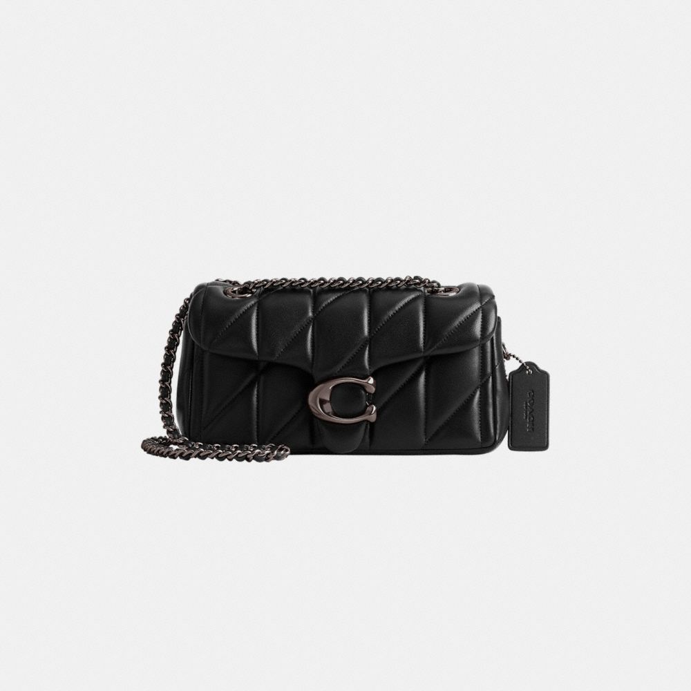 Coach Tabby Shoulder Bag 20 With Quilting Azuis Cinzentas Pretas | COH864998