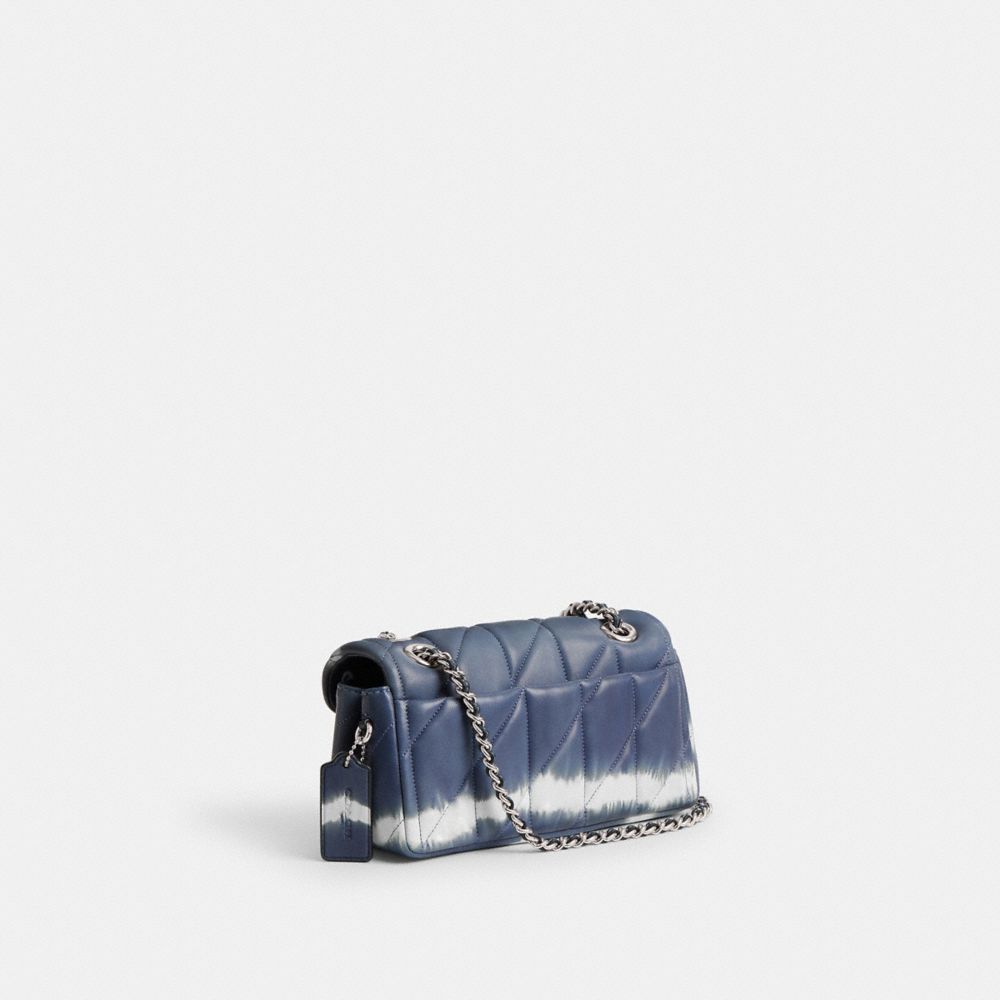 Coach Tabby Shoulder Bag 20 With Quilting And Tie Dye Prateadas Azul Marinho Multicoloridas | COH865353