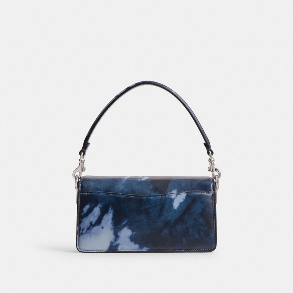 Coach Tabby Shoulder Bag 20 With Tie Dye Print Prateadas Azul Marinho | COH865363