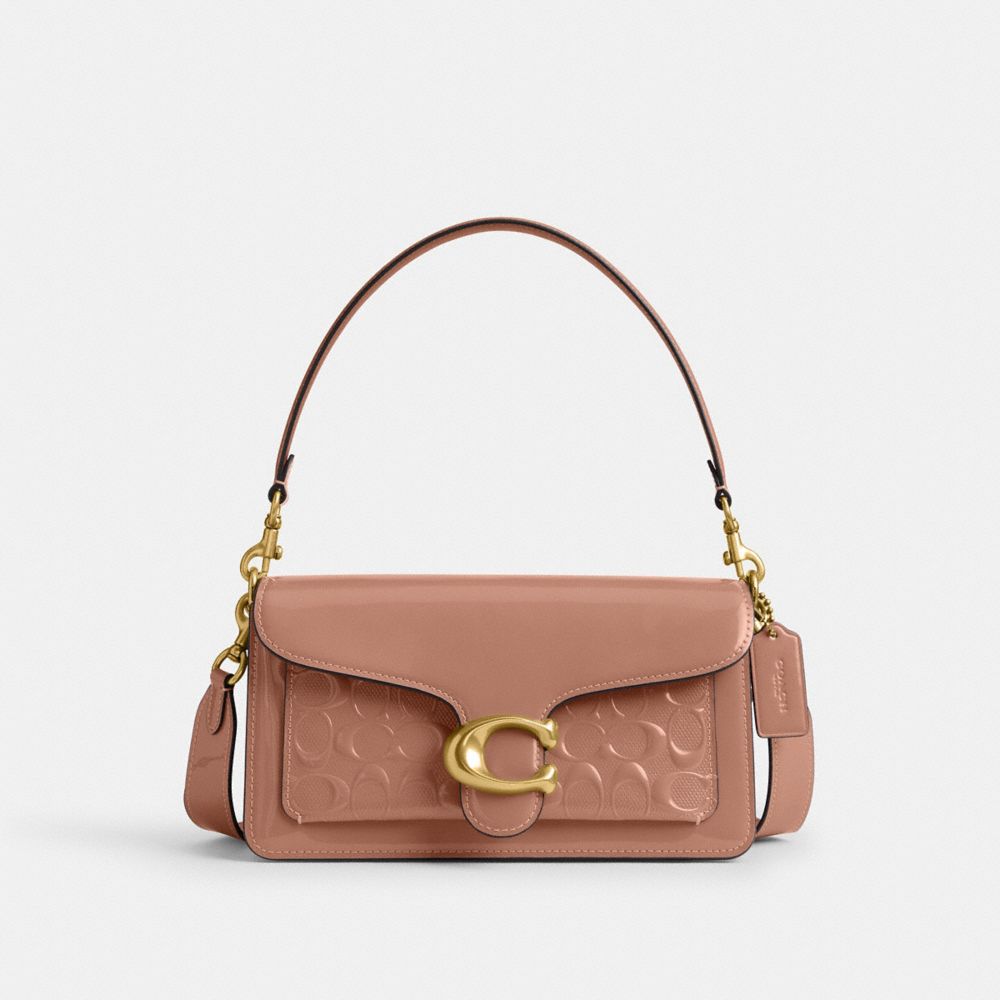 Coach Tabby Shoulder Bag 26 In Signature Leather Creme | COH865328